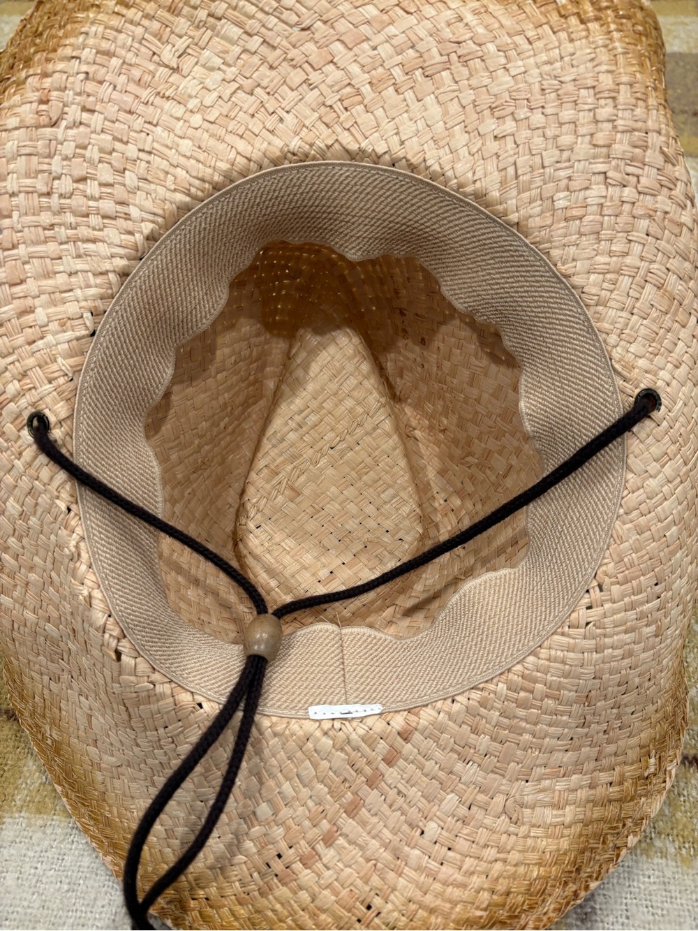 Coastal Cowgirl Ranch Style Straw Hat - Picture 3 of 6